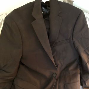 Men’s Calvin Klein suit coat, black